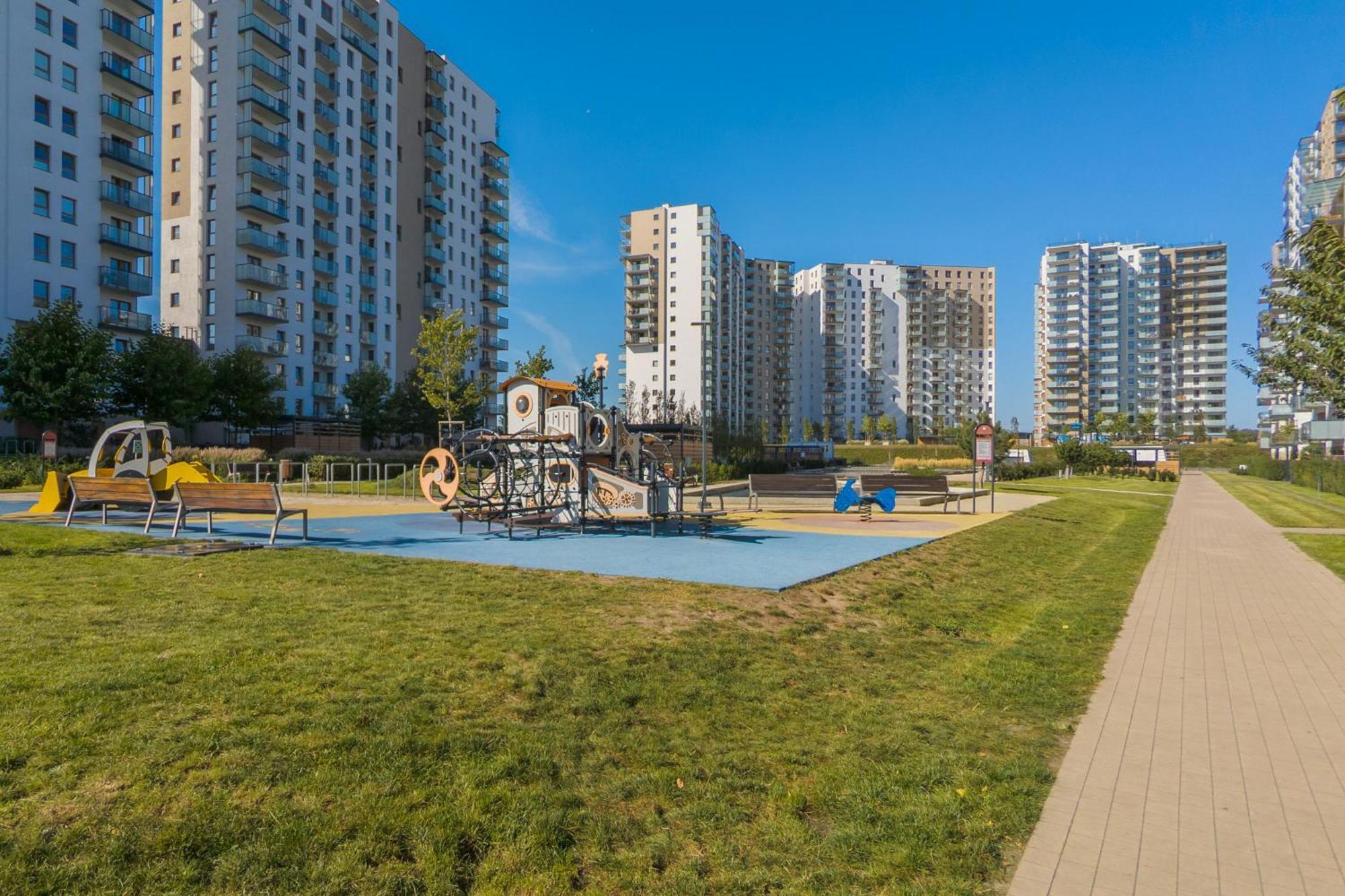 Starowiejska Apartment With Balcony Next To Arena Gdansk Stadium By Noclegi Renters Gdańsk Exterior foto